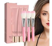 Base Super Cover con cepillo pulidor Base ligera de larga duración Corrector Base líquida hidratante Base correctora facial