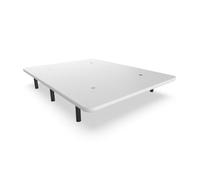 Base tapizada nalui 135x180 de acero con patas de altura 25cm y 5 barras transversales, tejido 3d | fabricado en españa