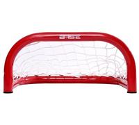 Base Tor (33 x 36 x 18) Exteriores Marco de Metal I Puerta para Pelotas Discos I Entrenamiento de Hockey | Skill Goal Callejero, Adultos Unisex, Rojo/Blanco, 12 Pulgadas