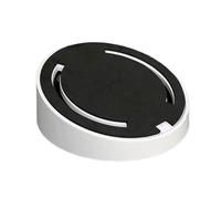 Base universal de cámara de cúpula con soporte en ángulo para cámaras de vigilancia en interiores, instalación sin problemas de la base de montaje de cámara