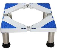 Base universal para lavadora con pedestal ajustable de 8 pies fuertes para secadora, refrigerador, antivibración, marco multifuncional, 42 x 65 cm de longitud, 8 patas