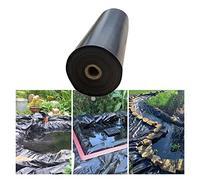 Base y revestimiento resistente para estanques, color negro, 6 x 6 m, impermeable, para conservación del agua, lagos artificiales, cisternas, tela duradera para paisajes para una protección óptima