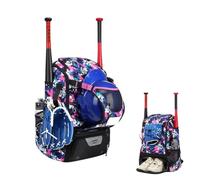 Baseball Backpack, Softball Bat Bag, Sports Backpack with Shoe Compartment