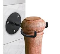 Baseball Bat Display Wall Mount - Iron High-Strength Baseball Bat Holder Wall Mount Display, Space-Saving Baseballs Bats Storage Organizers For Baseballs, Bats, and Sports Equipments