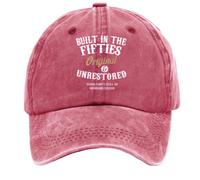 Baseball Cap Collection · Fifties - Original & Unrestored - Designed for Those Who Carry Their Era (Pink)