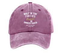 Baseball Cap Collection · Forties - Original & Unrestored - Designed for Those Who Carry Their Era (Pink)