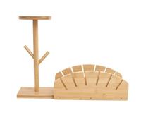 Baseball Cap Holder - 43*31*9cm Wooden Multi Purpose Desk Shelf With Divided Compartment | Hat Storage Stand | Wooden Cap Organizer For Travel Closet Bedroom Door Wall Home Apartment RV Supplies