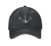 Baseball Cap Jesus Is The Anchor of My Soul Hope Faith Anchored Cómod Gorra El Sol Moda Protección Solar Basecap para Running Golf Aire Libre