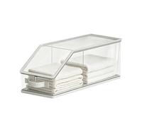 Baseball Cap Organizer - Protective Hat Storage Cases, Stackable Closet Bin