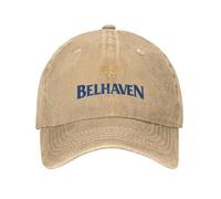 Baseball Cap Unisex and Fashionable Blue-Belhaven Cap Cowboy Hat New in The Hat Fashion Beach Fluffy Hat Women's Cap Men's Sports Outdoor Gifts