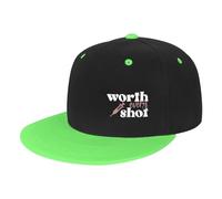 Baseball Cap Worth Every Shot IVF Unisex Mesh Cap Sun Hats For Golf Summer Outdoor Casuales Gorra Baseball Soft Gorra El Sol Moda para Adulto Viaje Exterior
