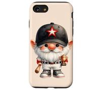 Baseball Dad Gnome For Baseball Lover With Winner Trophy Carcasa para iPhone SE (2020) / 7 / 8