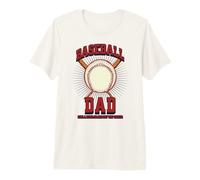 Baseball Dad Like a Regular Dad but Way Cooler Baseball Dad Camiseta Premium