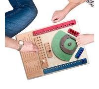 Baseball Dice Game | Across The Board Game,Baseball with Marble For Kids Adults, Wood Fun Double Battle Table Family
