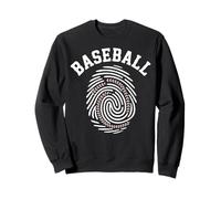 Baseball DNA Baseball Is In My Fingerprint Funny Game Sudadera