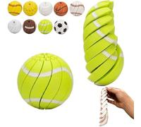 Baseball Fidget Ball Toy,3D Printed Twist and Turn Stress Relief Desk Fidget,Relieve Anxiety Fidgets Balls Sensory Puzzle,Portable Handheld Focus Ball for Adult