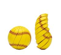 Baseball Fidget Ball Toy for Adults, 3D Printed Sports Style Handheld Items, Rotating Sensory Baseball Fidget Toys, Compact Twist and Turn Relaxing Desk Activity Accessory (C)