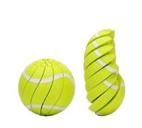 Baseball Fidget Ball Toy for Adults, 3D Printed Sports Style Handheld Items, Rotating Sensory Baseball Fidget Toys, Compact Twist and Turn Relaxing Desk Activity Accessory (G)