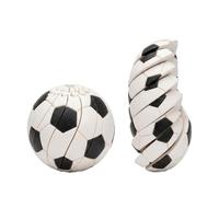 Baseball Fidget Ball Toy for Adults, 3D Printed Sports Style Handheld Items, Rotating Sensory Baseball Fidget Toys, Compact Twist and Turn Relaxing Desk Activity Accessory (A)