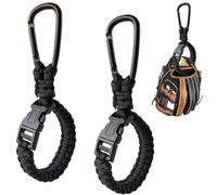Baseball Glove Clip for Bag, 2 Pieces Woven Softball Mitts Storage Rope