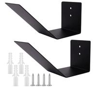 Baseball Glove Stand Wall - 2-Piece Steel Holder 13x8x8cm | Space-Saving Organizer For Baseball Glove Shape Preservation | Wall-Mounted Display For Stadium Lounge Home Dorm Office Bedroom Living Room