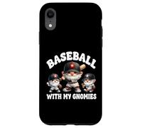 Baseball Gnome Grandpa With Sayings For Baseball Dad Coach Carcasa para iPhone XR