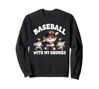 Baseball Gnome Grandpa With Sayings For Baseball Dad Coach Sudadera