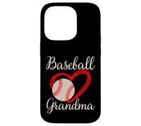 Baseball Grandma Women Family Matching Heart Mother's Day Carcasa para iPhone 14 Pro