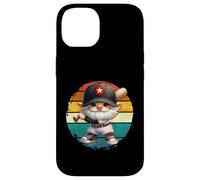 Baseball Grandpa Gnome On A Retro Sunset For Baseball Dad Carcasa para iPhone 14