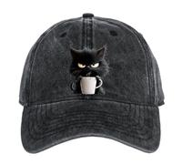 Baseball Hat for Men, Cartoon Animal Cap, Adjustable Vintage Headwear, Soft Breathable Fit, Daily Use for Youth Boys Girls Women Running Hiking Golf Outdoor Activities