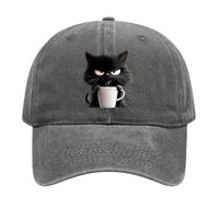 Baseball Hat for Men, Cartoon Animal Cap, Adjustable Vintage Headwear, Soft Breathable Fit, Daily Use for Youth Boys Girls Women Running Hiking Golf Outdoor Activities