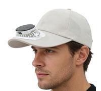 Baseball Hat with Fan | Solar Powered Cooling Cap Built In USB Fan | Sun Protection Hat Cooling Outdoor Baseball Cap For Men Women Gardening Fishing Golf Sports