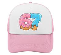 Baseball Hats - Women Baseball Hat | 67 Number Comfortable Vintage Caps | Adjustable Ice Cream Theme Ball Trucker Hats For Family Adults Men Outdoor Travel Sports Commute Casual Indoors