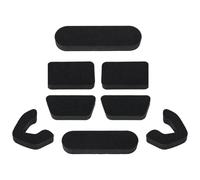 Baseball Helmet Padding Kit | Foam, 2 cm Thick, Black | Universal Replacement Cushion Pads | Soft Foam Liner for Sports Helmet Comfort Fit