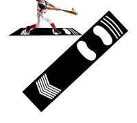 Baseball Hitting Mat, Softball Practice Supplies, Baseball Training Supplies, Baseballs Mats For Hitting, Non-Slip Softball Trainer Mat For Trainers League Enthusiasts Beginners Amateur Players