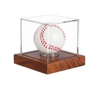 Baseball Holder Box | Acrylic Baseball Display | Baseball Trophy Case | Clear Acrylic Baseball Case | UV Resistant Baseball Case Quick Assembly For Official Size Baseball