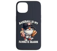 Baseball Is My Favorite Season Baseball Gnome With Sayings Carcasa para iPhone 13