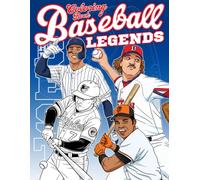 Baseball Legends Coloring Book: Discover The Legend Players with Sports Coloring Pages and Portraits Designs for Adults to Color & Relax