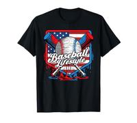 Baseball Lifestyle Ice Cream Drip Home Plate Niños Camiseta