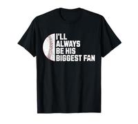 Baseball Mom Siempre Seré Su Mayor Fan Camiseta