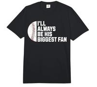 Baseball Mom Siempre Seré Su Mayor Fan Comfort Colors Adult Heavyweight T-Shirt