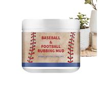 Baseball Mud, Ball Softening Clay, Darkening Grip Enhancer, Game-Ready Conditioning for Footballs, Baseballs, Practice, School Sports, Outdoor Leagues, Training Fields, or Game Day Use