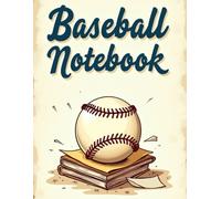 Baseball Notebook: Classic Old-School Ballpark Journal for Scorekeeping & Notes, for Players, Coaches & Baseball Fans
