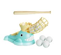 Baseball Pitching Game, Training Practice Machine, Adjustable Launch Angle, Portable Sports Tool, Outdoor Play Equipment, Excellent for Kids Adults Family Fun Activities, 13.39x8.66x9.06 Inches