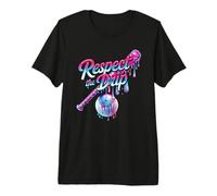 Baseball Respect The Drip Ice Cream Men Women Kids Camiseta Premium