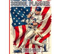 Baseball School Planner 2026 2027 For Middle, High-school & College Students: Keep Organized All The Academic Year With Important Dates, To Do List, ... Tracker & Notes | 90 Pages, 8.5" X 11" .