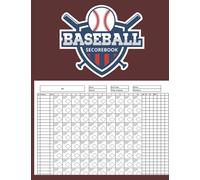 Baseball Scorebook: Baseball Score Sheet | Gifts for Baseball Players and Coach | Softball Scorekeeper Book