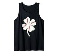 Baseball Shamrock St Patricks Day Men Women Kids Camiseta sin Mangas