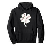 Baseball Shamrock St Patricks Day Men Women Kids Sudadera con Capucha