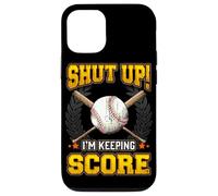 Baseball Shut Up! I'm Keeping Score - Temporada de béisbol d Carcasa para iPhone 12/12 Pro
